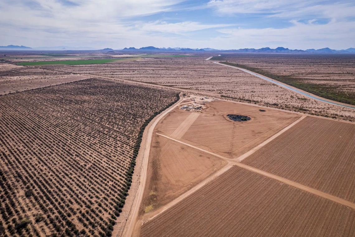Arizona farmland 